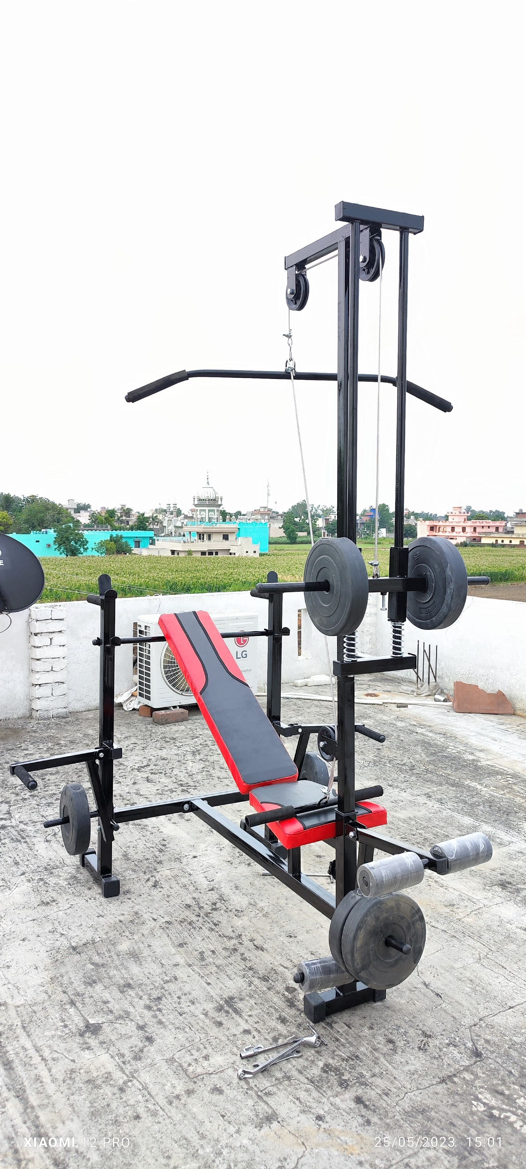 29.9 kg 20 IN ONE ADJUSTABLE BENCH Home Gym Combo