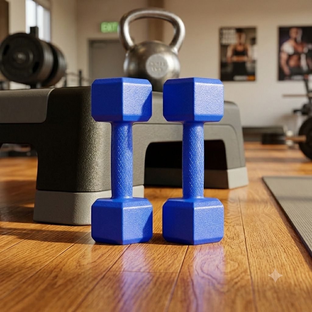 4 kg 4KG HEXA DUMBBELL SET (2PC'S*2KG'S=4KG'S) FOR HOME WORKOUT Home Gym Combo-image-22