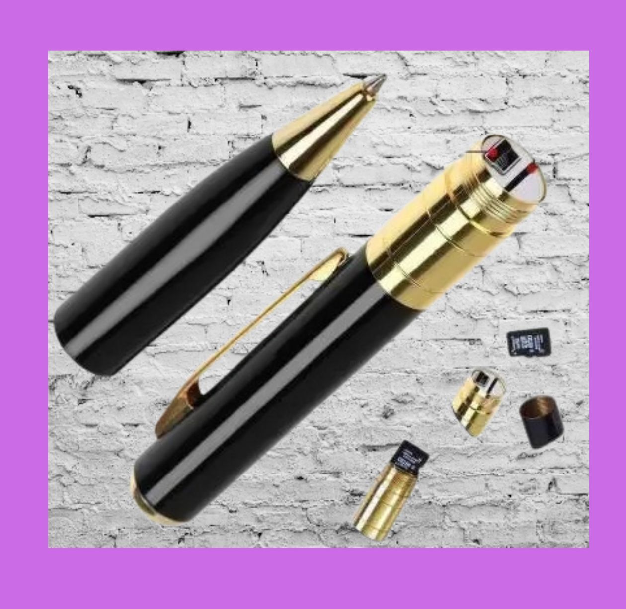 PERAMISYM HD Digital Video Pen Lightweight Recorder for Meetings and Personal Records Security Camera-picture-10
