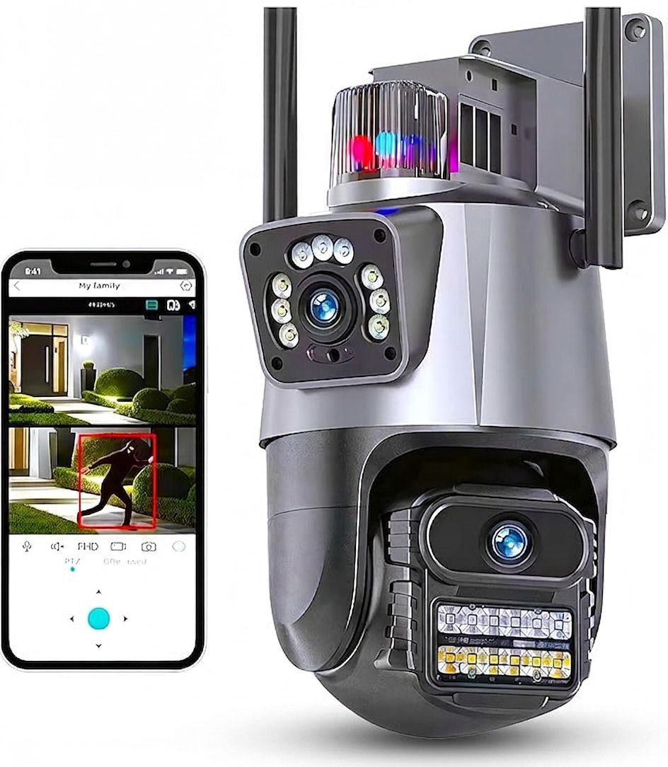 Divine creation Smart Wifi CCTV Camera with AI Human Detection and Alerts Security Camera-picture-35