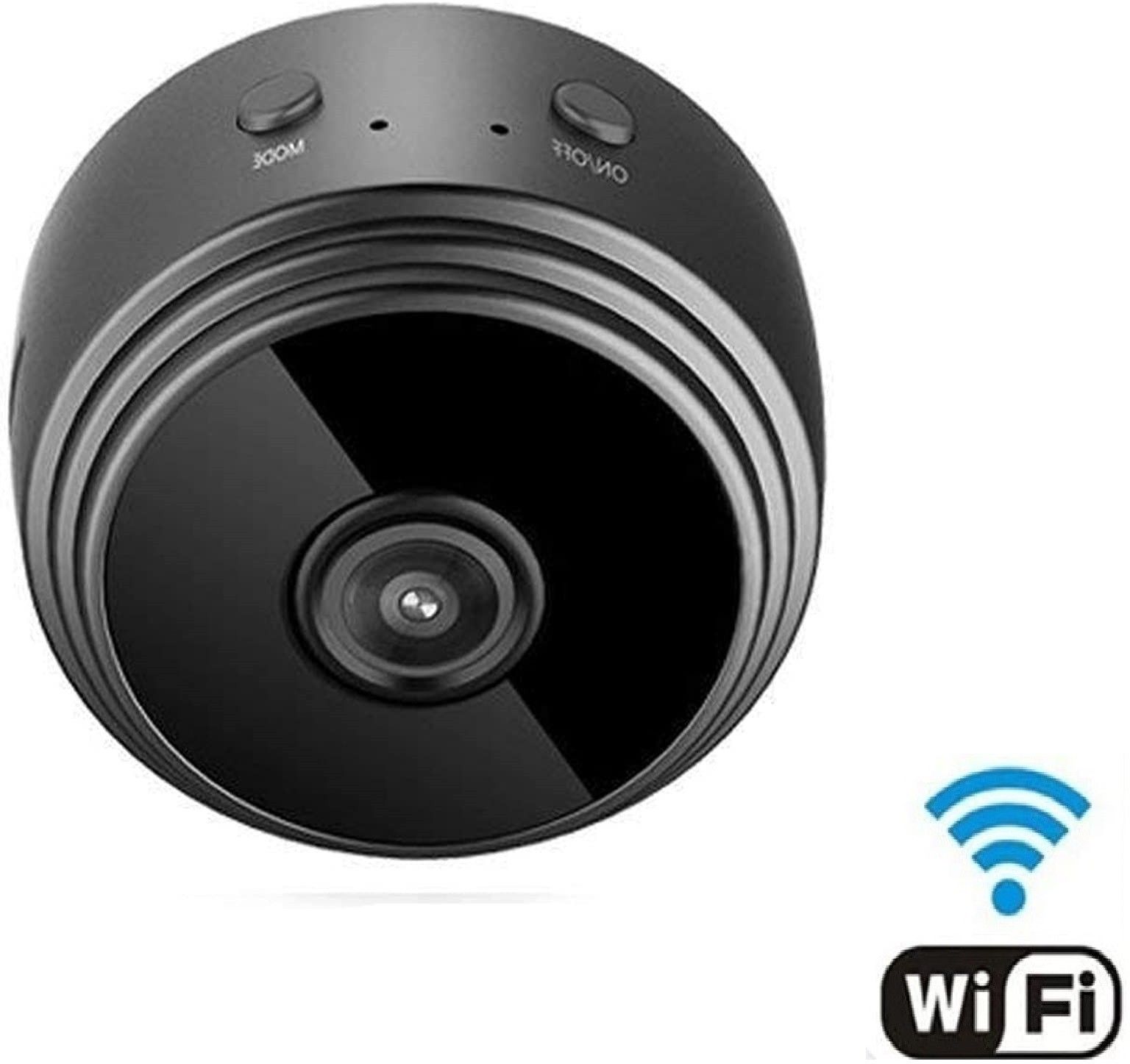 Bzrqx MINI CAMERA 080P WiFi Nanny Cam Indoor Outdoor Home Small Security Camera Sports and Action Camera-image-0