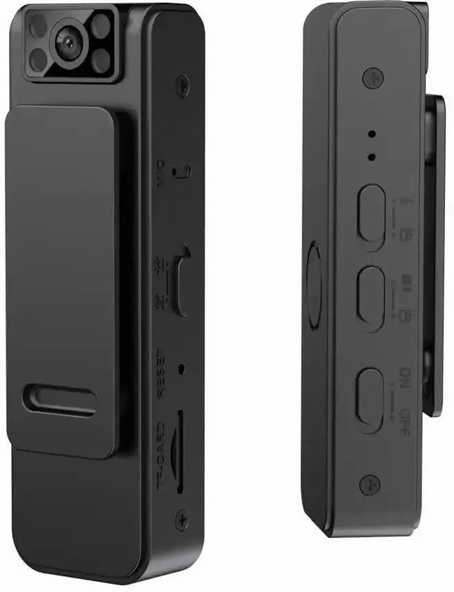 MSTECH Body Worn HD 1080P Portable Video Recorde with 180° Rotatable Lens SAL 3.5-5 mm IP Camera Camera-image-24