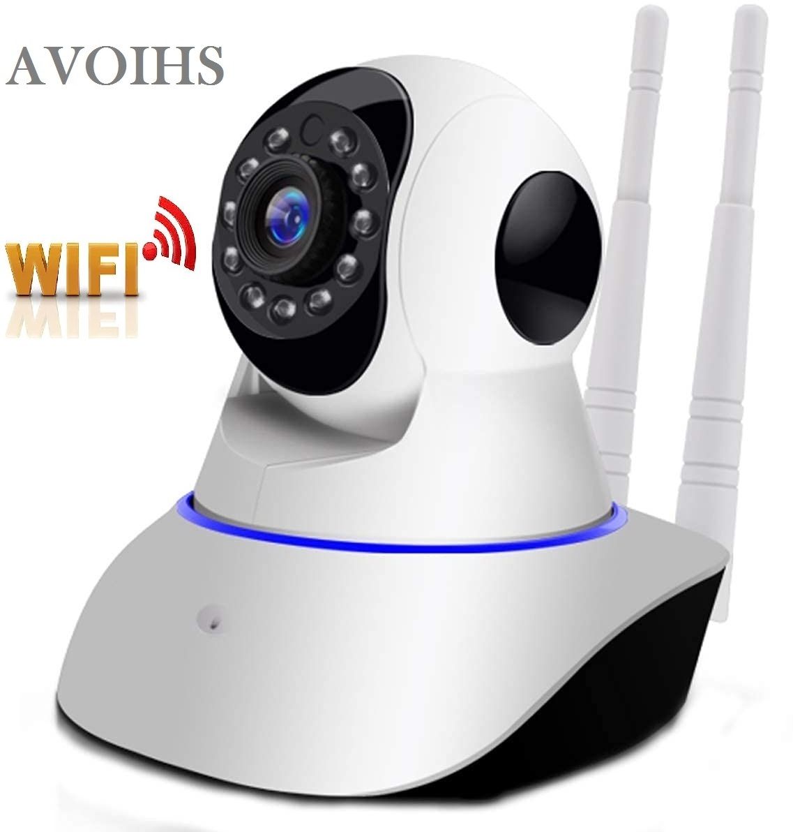 AVOIHS CCTV 4MP HD WiFi Wireless Camera 360° Live View Alarm TwoWay Audio Night Vision Security Camera-image-14