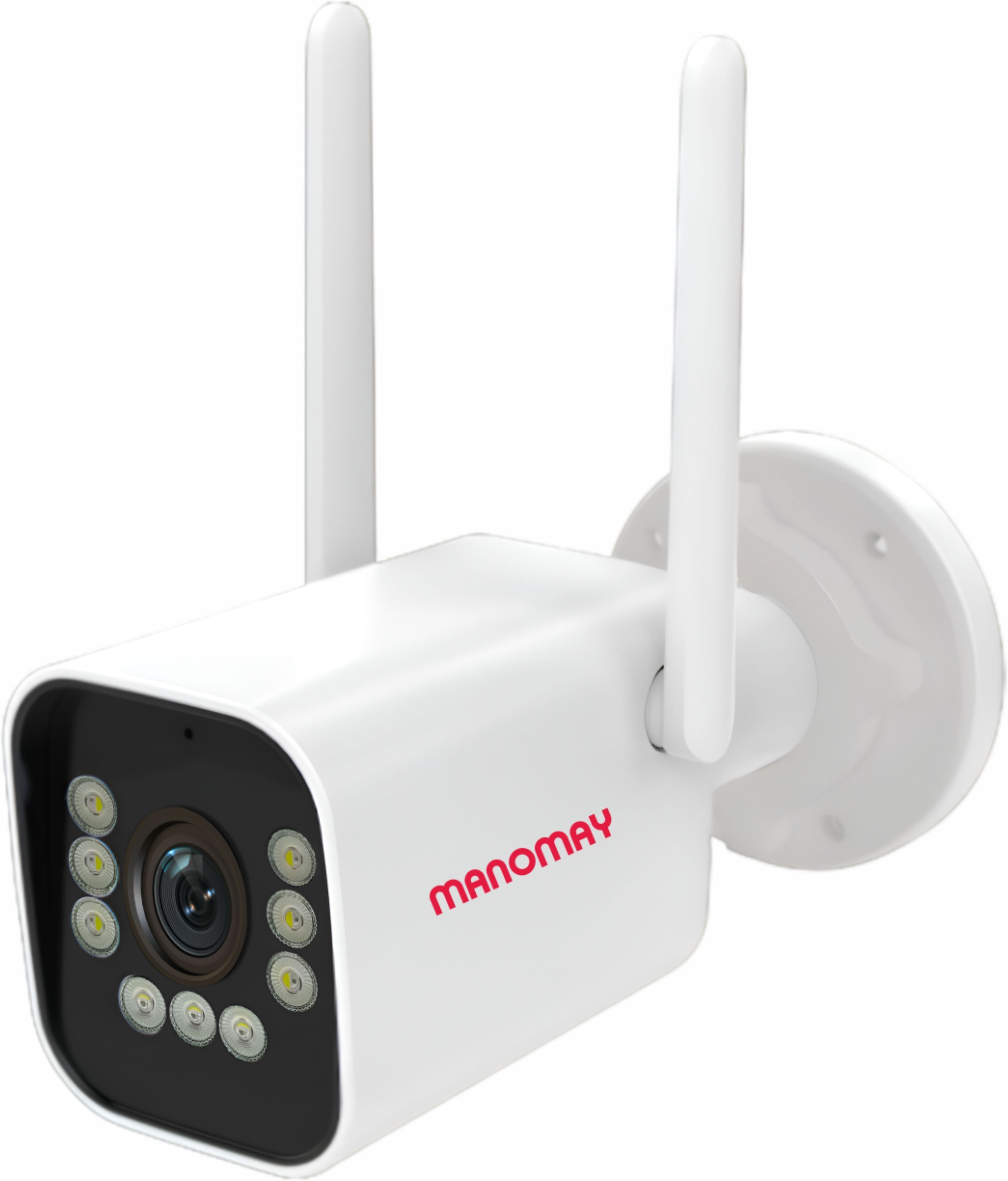 Manomay STQC 3MP WiFi Bullet CCTV Camera | Night Vision | 2-Way Audio | IP66 Security Camera-picture-21