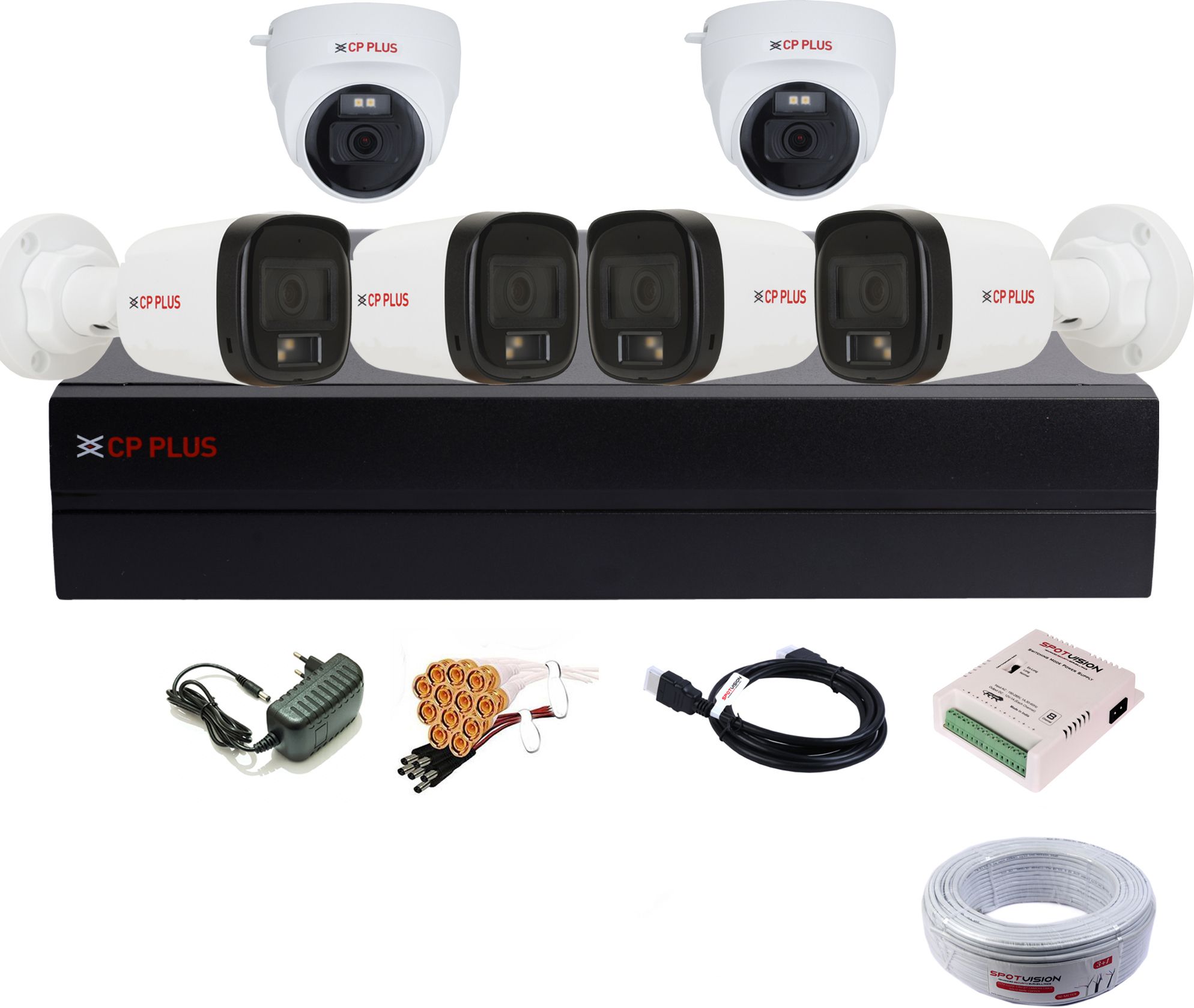 CP PLUS 8 Channel FULL HD Smart Surveillance System For Home 2.4MP Audio Outdoor& Indoor Security Camera-picture-28