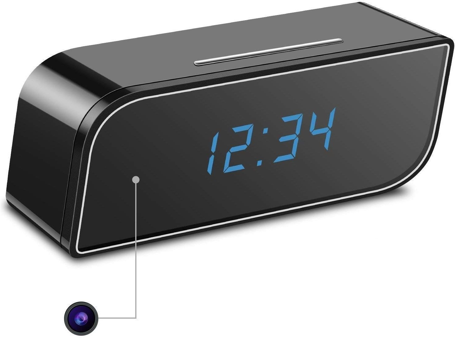 IC PLUS Table Clock with Wi-Fi Camera 56 Security Camera-picture-18