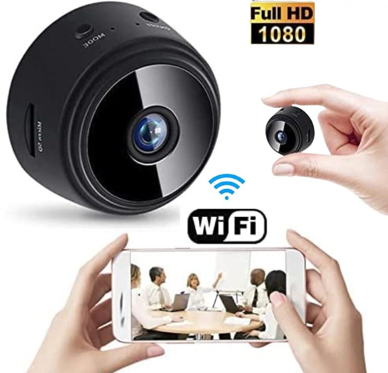 SROPX Spy Camera WiFi Hidden FHD Wireless Night Vision Security Nanny Cam 1080P Alarm Spy Camera-image-16