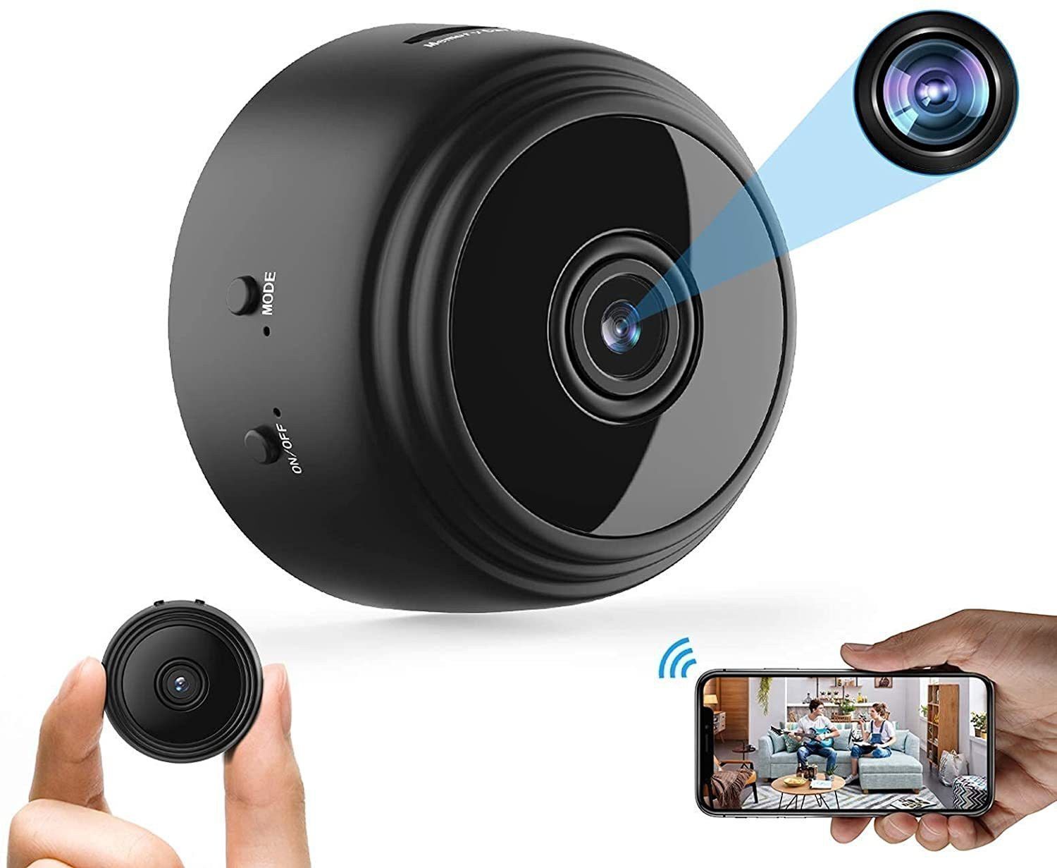 OSHIZCAM Full HD Mini Spy WiFi Magnetic Live Stream Night Vision Audio Video Hidden cam Security Camera-picture-16