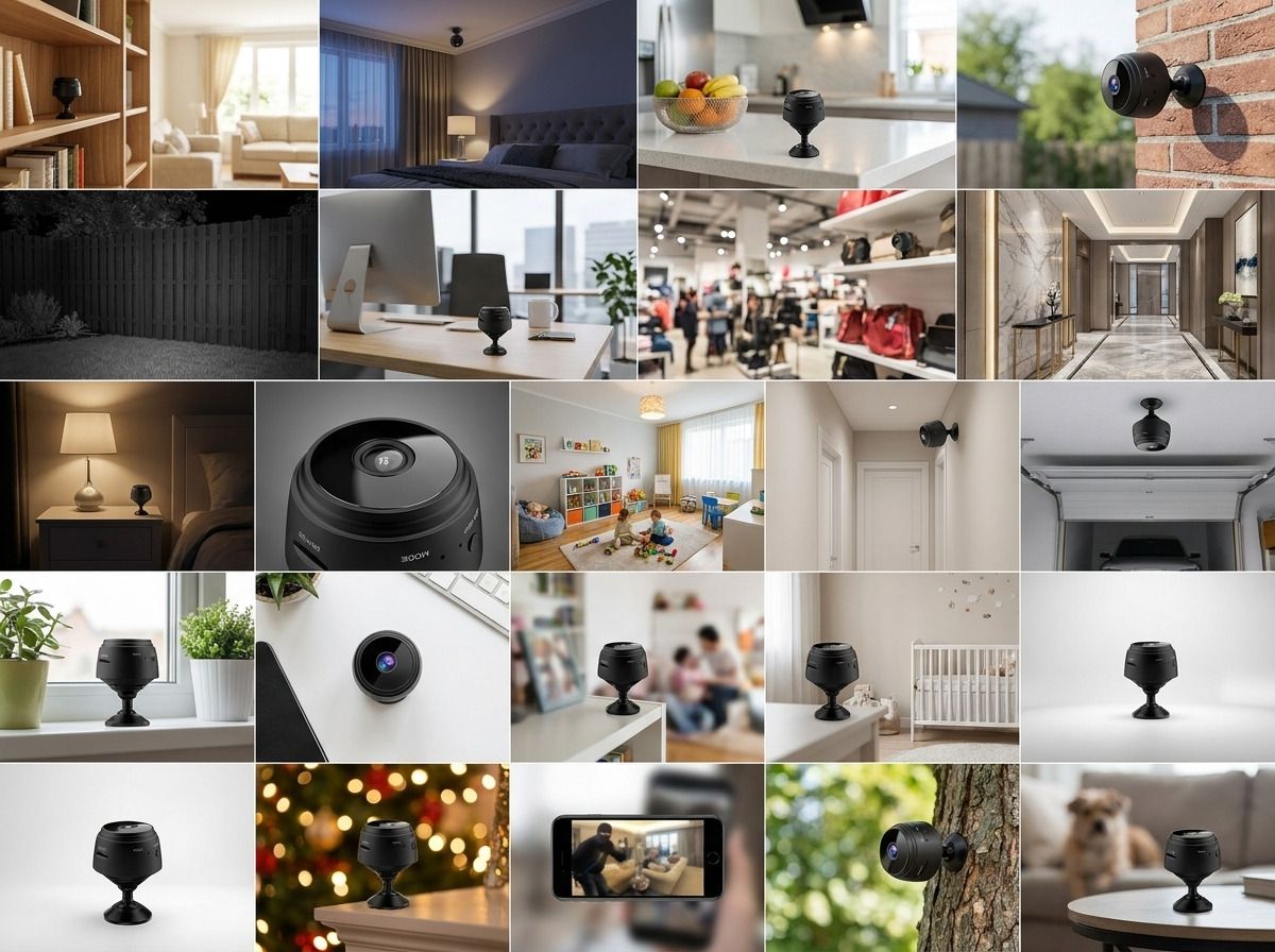 PERAMISYM Full HD 1080P Wireless Spy Camera with Loop Recording for Office Monitoring Stea Spy Camera-picture-20