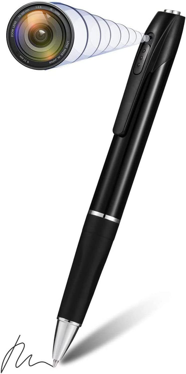 Bzrqx Mini Security HD Pen Camera Hidden Portable Spy Camera HD Video and Audio Recording Pen Sports and Action Camera-picture-11