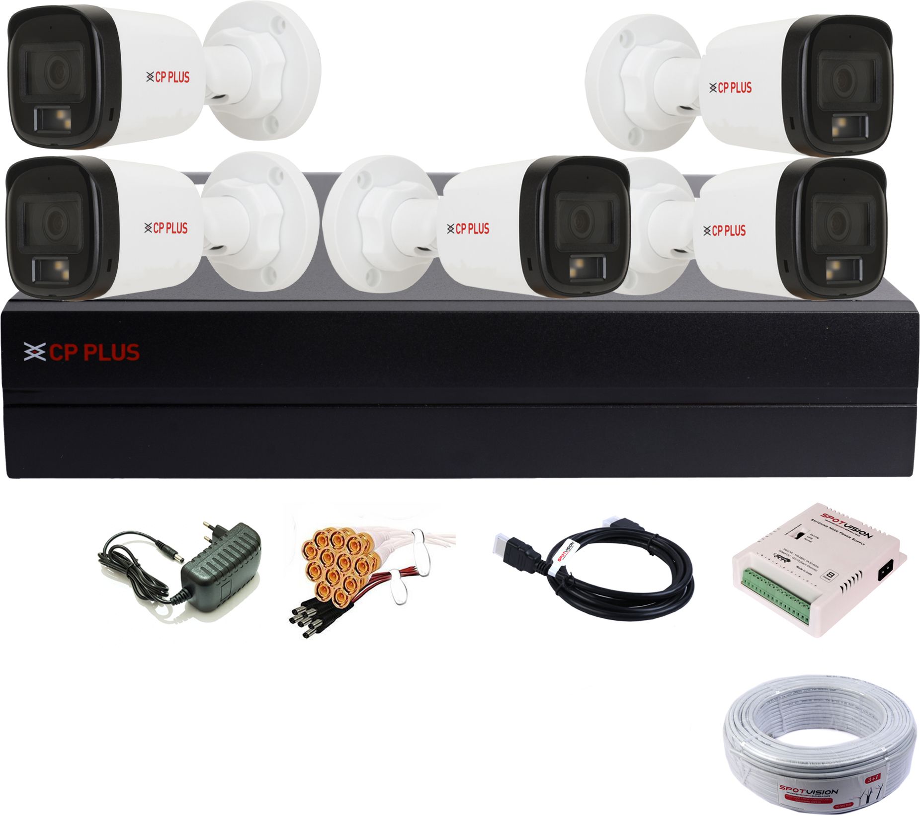 CP PLUS 8 Channel HD DVR 1080P,Color Nightvision With Audio IP67 2.4MP Outdoor Security Camera-picture-26