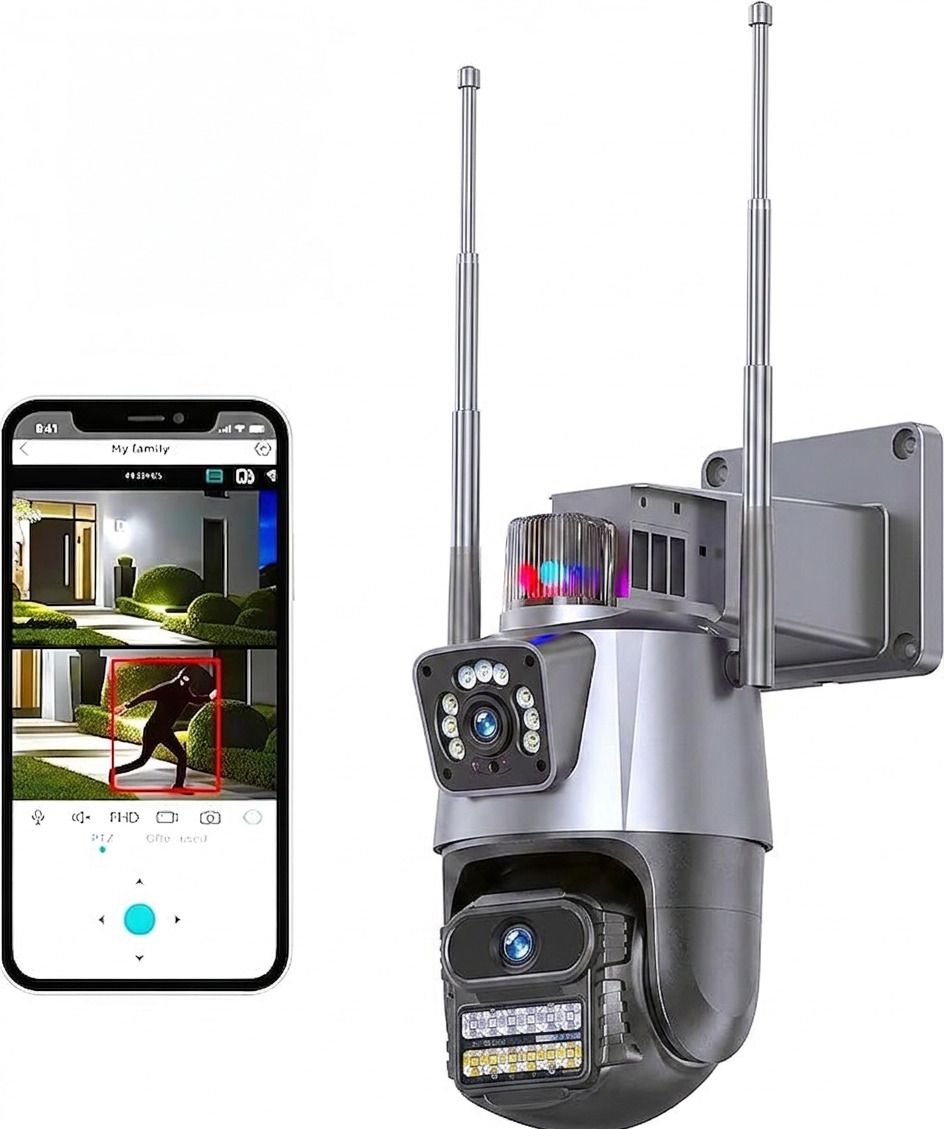 Divine creation Smart Wifi CCTV Camera with AI Human Detection and Alerts Security Camera-picture-47
