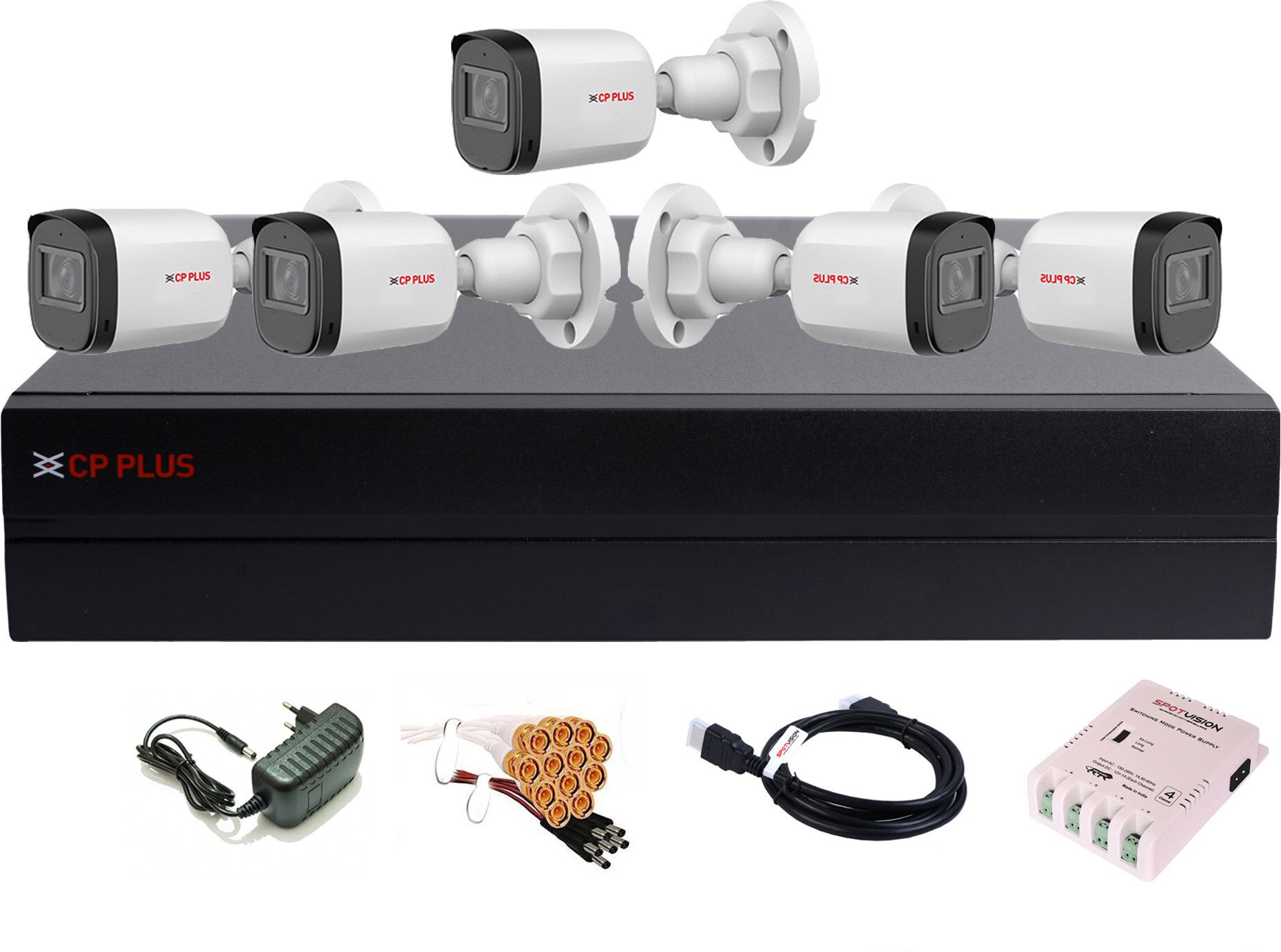 CP PLUS 8 Channel HD DVR 1080P,Higher Resolution 2.4MP FULL HD IP67 Outdoor Camera,C209 Security Camera-picture-25