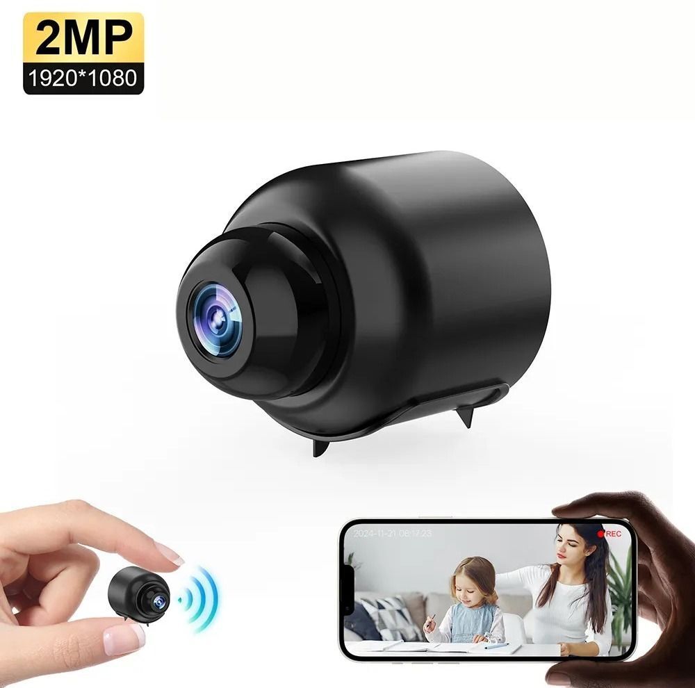 FEERO Secret Safety Camera for Home with Mic Wireless Discreet Surveillance Camera Security Camera