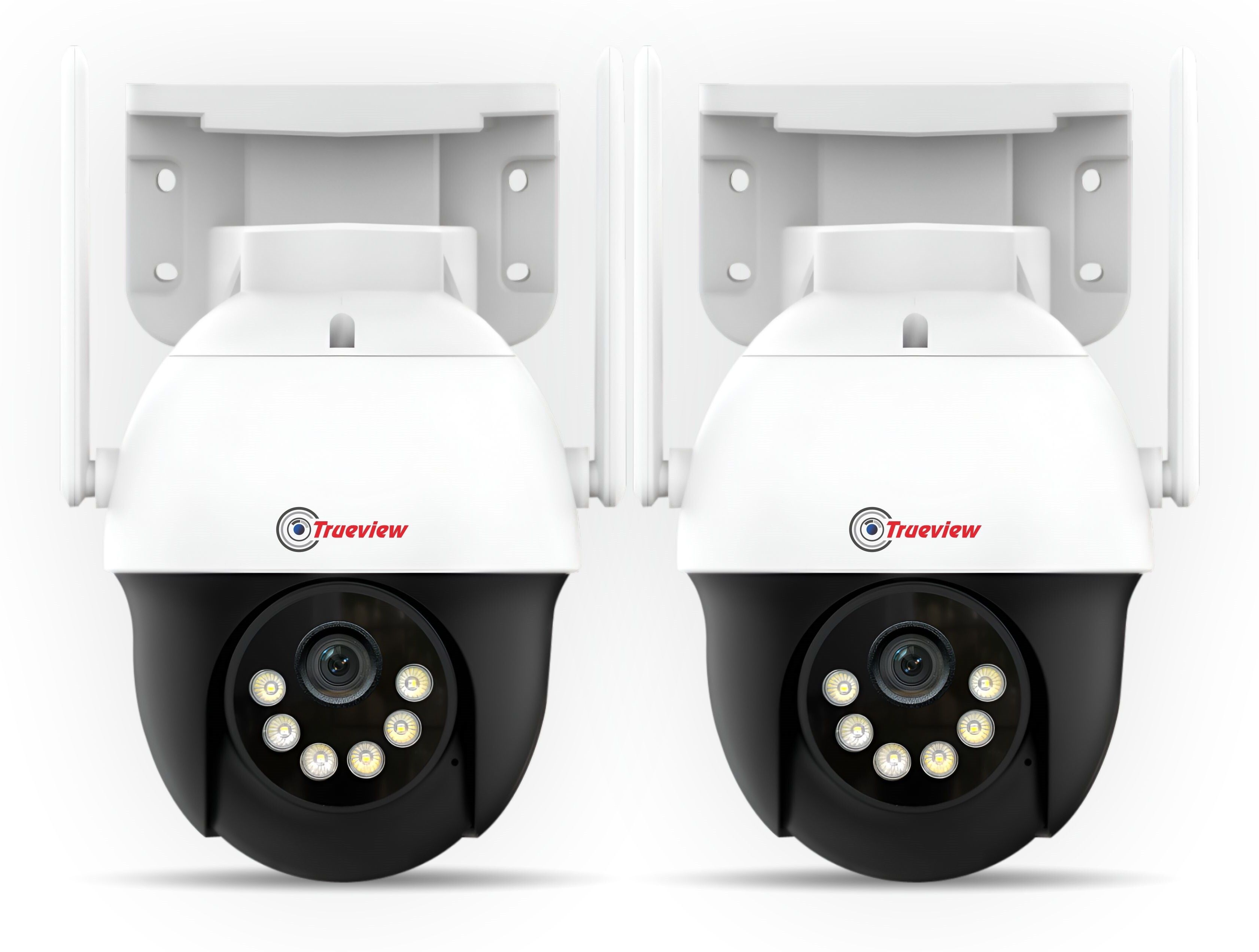 Trueview Pack of 2 3MP 4G Mini PT CCTV Cameras | Auto Tracking | Full Color Night Vision Security Camera-picture-30