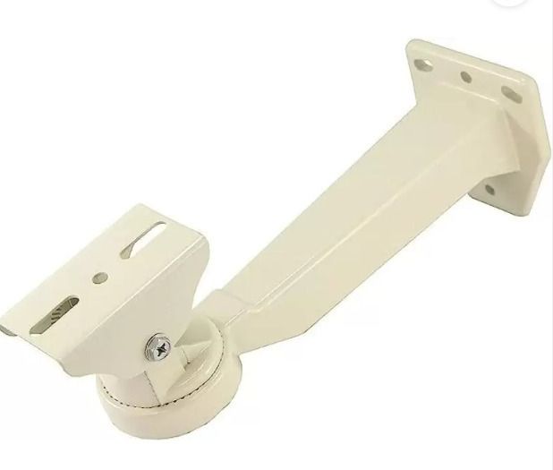 J.K. VISION Wall Stand Camera Mount (White) Security Camera
