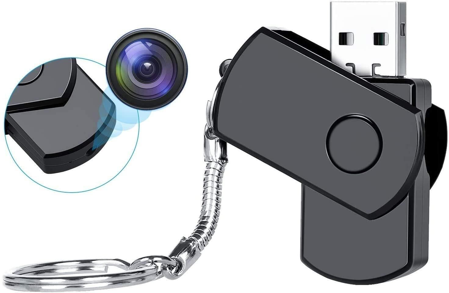 FEERO Hidden Spy Pen Drive Camera, U Disk, Audio Video Recorder Secret Camera Security Camera