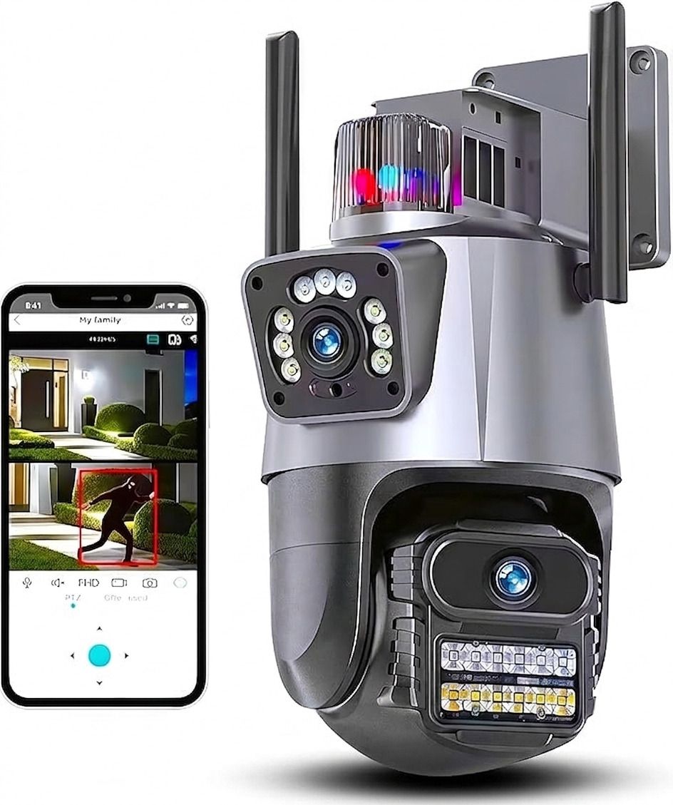 Divine creation Smart Wifi CCTV Camera with AI Human Detection and Alerts Security Camera-picture-40