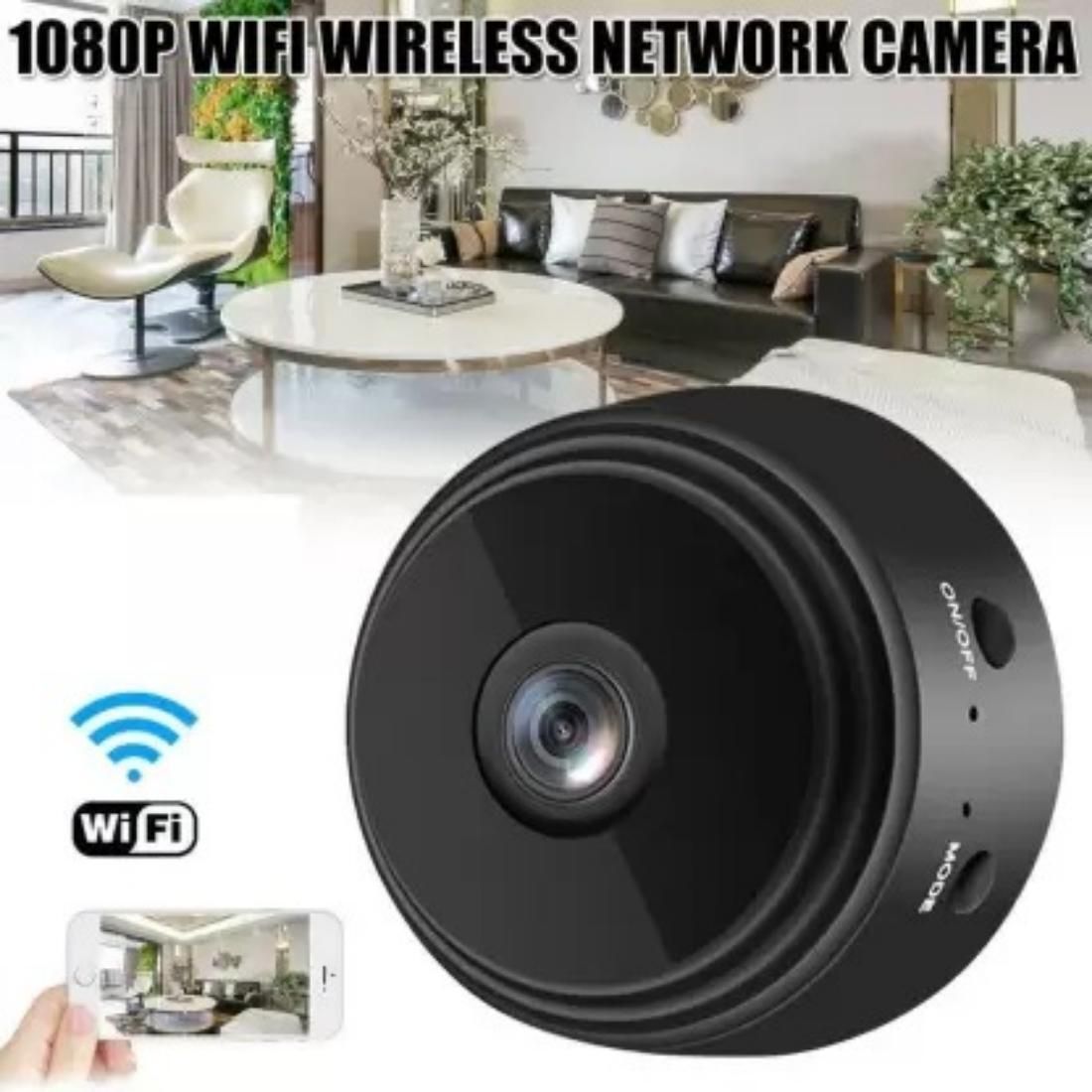 PERAMISYM WiFi Full HD Spy IP Camera Hidden Wireless CCTV Night Vision Live Mobile Security Camera