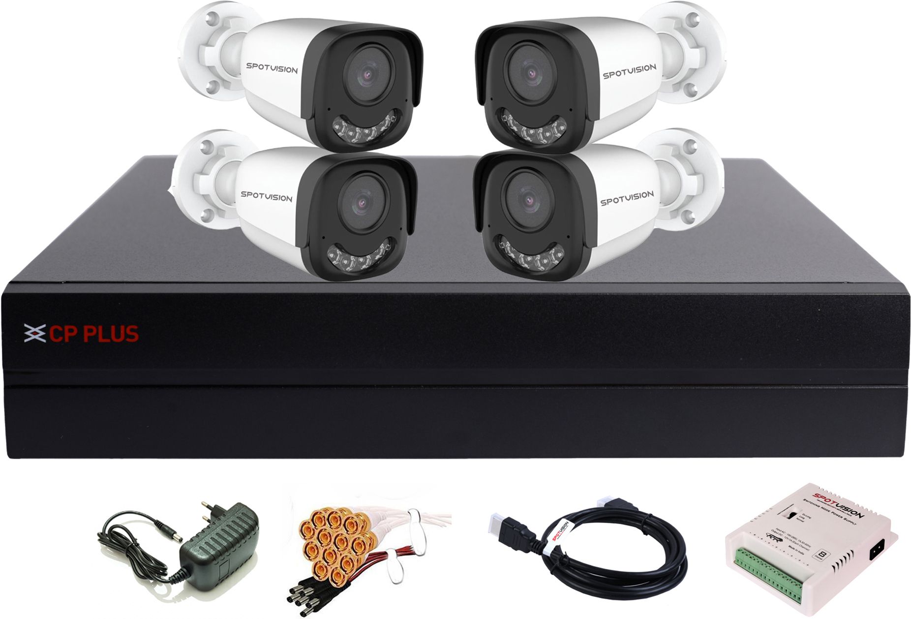 CP PLUS 4 Channel HD DVR 1080P,2.4MP ADVANCED Color Nightvision Outdoor Cameras,CPAR-526 Security Camera-image-30