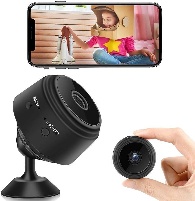 QUANTAGEELON Mini Wi-Fi Full HD 720P-1080P Wireless Magnet Camera Security Camera-picture-10