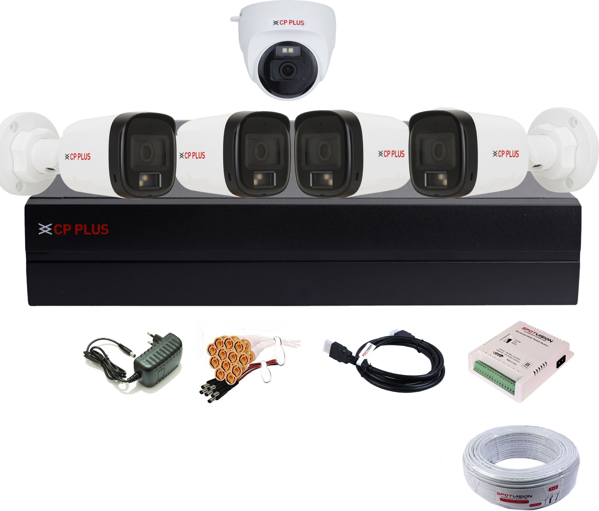 CP PLUS 8 Channel FULL HD Smart Surveillance System For Home With Audio Outdoor& Indoor Security Camera-picture-23
