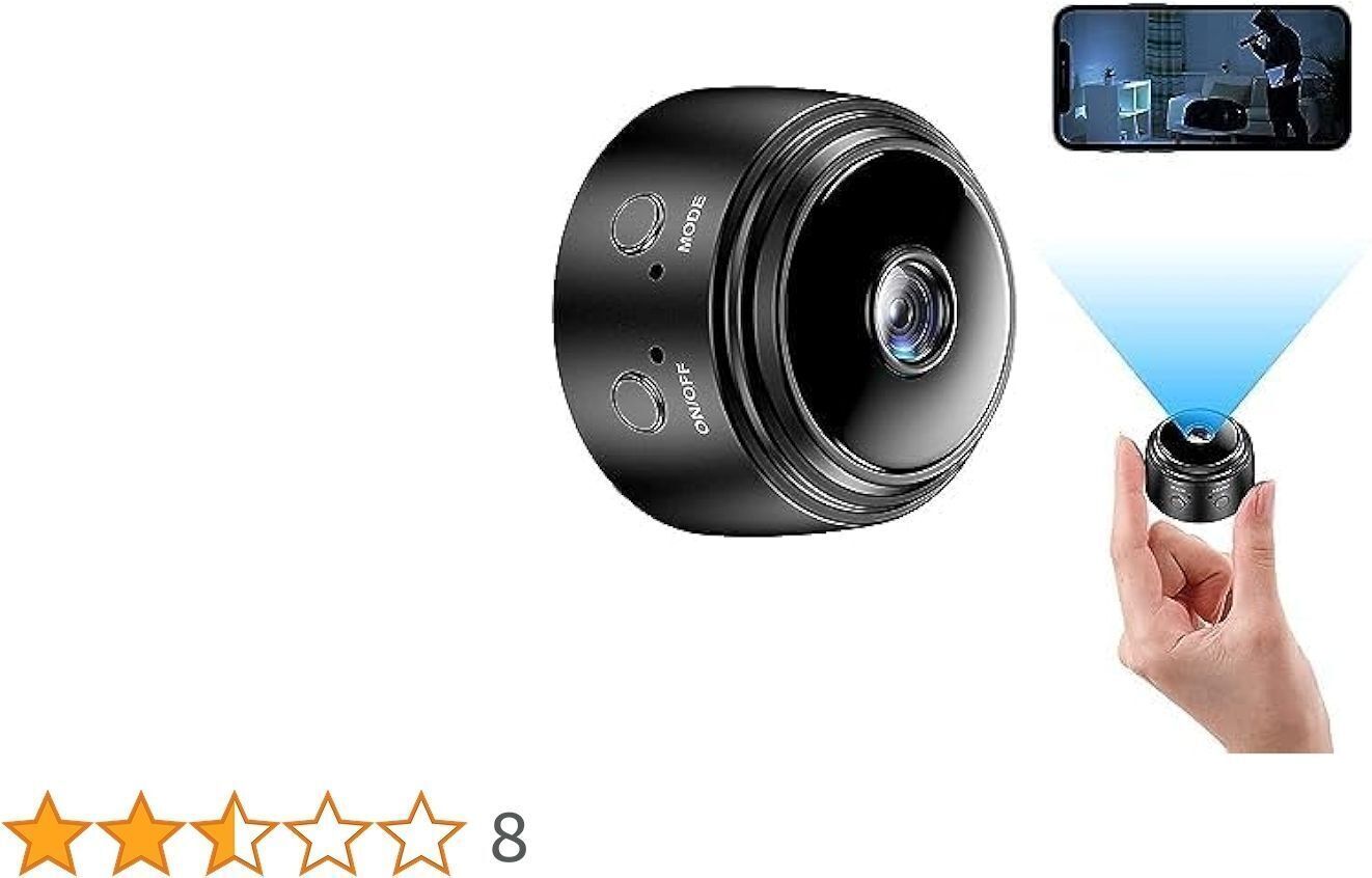 QUANTAGEELON Mini Wi-Fi Full HD 720P-1080P Wireless Magnet Camera Security Camera-picture-16