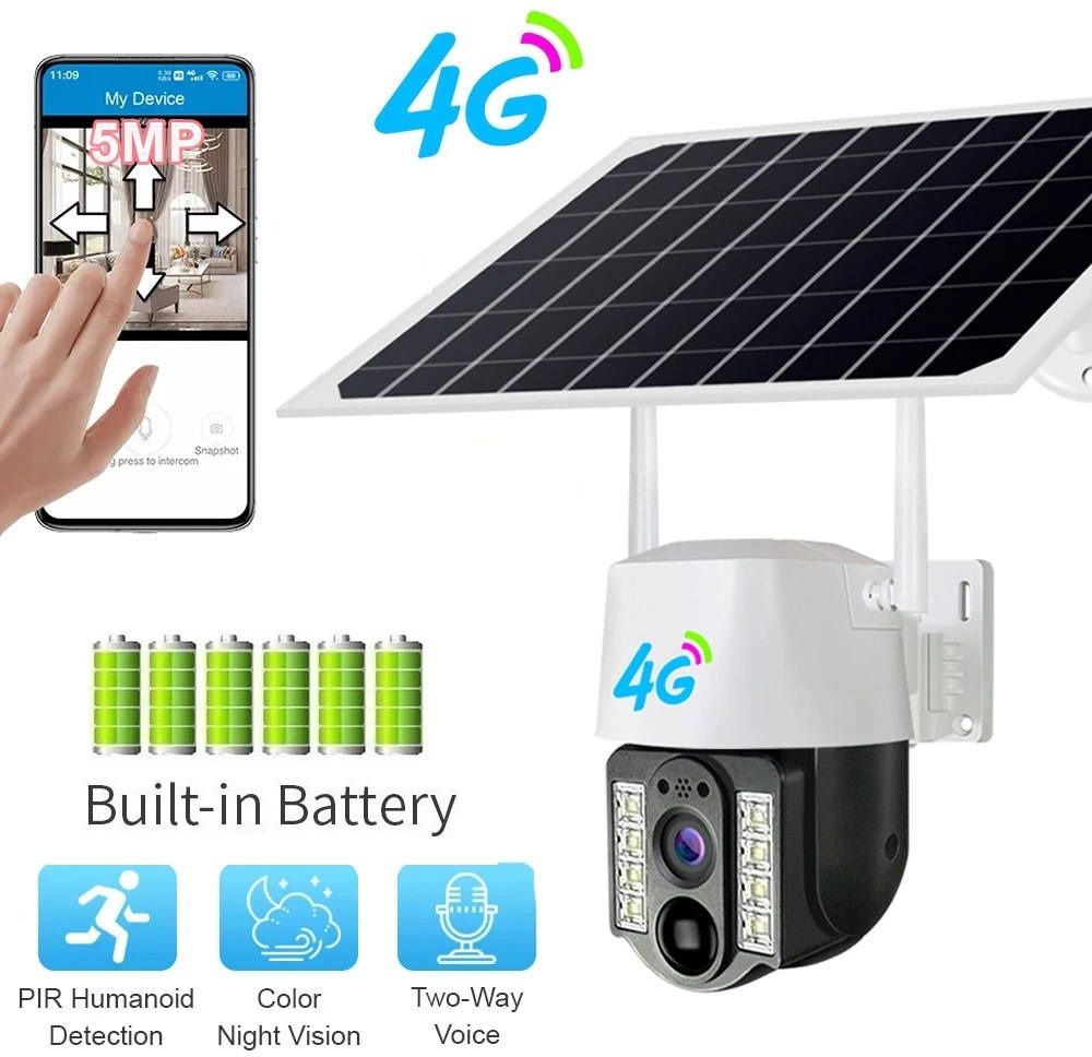 SXWDT 4G LTE Outdoor Solar PTZ Camera Motion Detection Security Camera-picture-27