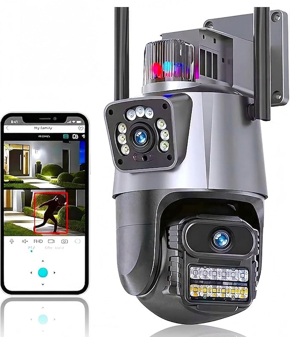 Divine creation Smart Wifi CCTV Camera with AI Human Detection and Alerts Security Camera-picture-31