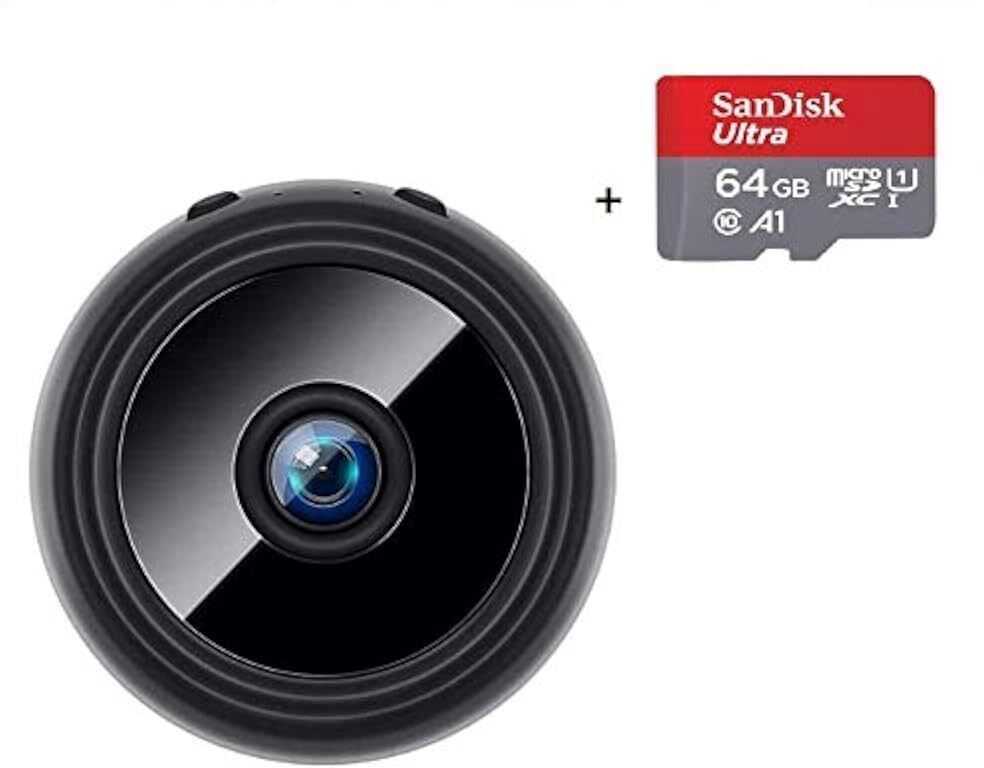 QUANTAGEELON Mini Wi-Fi Full HD 720P-1080P Wireless Magnet Camera Security Camera-picture-10