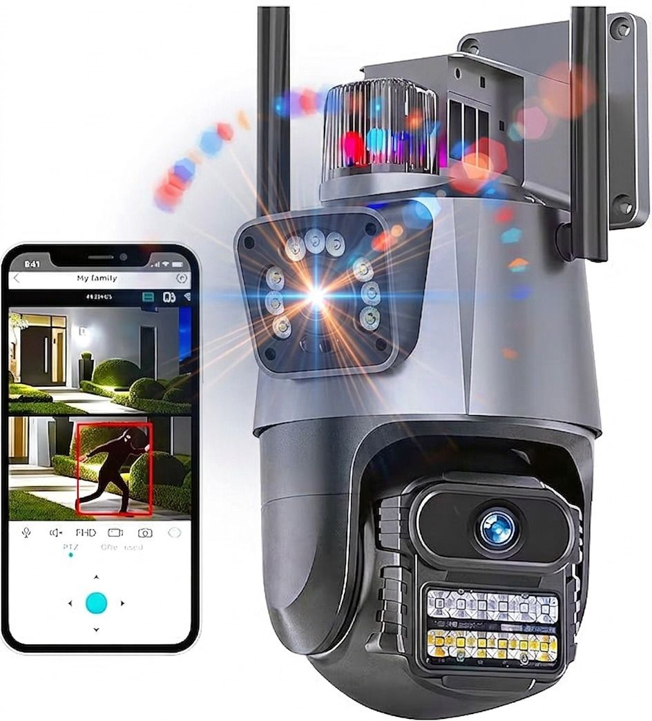 Divine creation Smart Wifi CCTV Camera with AI Human Detection and Alerts Security Camera-picture-11