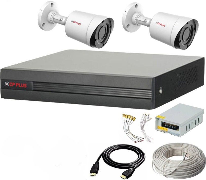 CP PLUS 4 Channal HD DVR 1080p 1Pcs,Outdoor Camera 2.4 MP 2Pcs,Full combo set Security Camera-picture-26