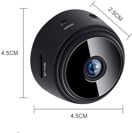 SIFACAM Spy WiFi Magnetic Live 1080P Audio Video Hidden Nanny Camera for Home Offices Spy Camera