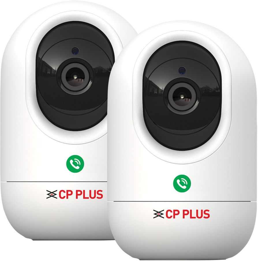 CP PLUS CP-E24Q (Pack of2) Wi-Fi Smart CCTV Camera with Press to Call & CTC Secure Tech Security Camera-picture-27