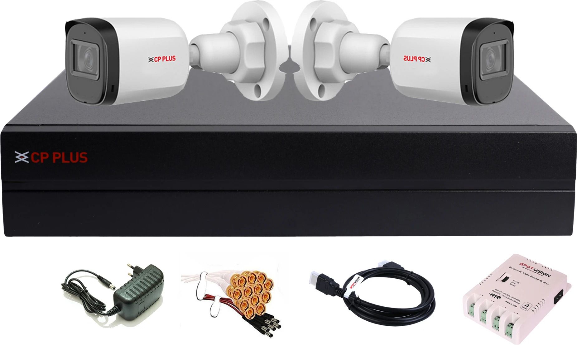 CP PLUS 4 Channel HD DVR 1080P,Higher Resolution 2.4MP FULL HD IP67 Outdoor Camera C202 Security Camera-picture-34