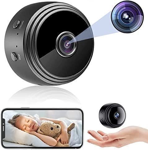 OSHIZCAM Mini Spy Camera Magnet WiFi Hidden Camera Wireless Portable Spy Device Security Camera-image-1