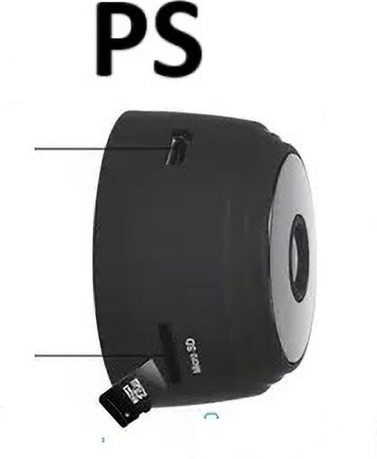 PERAMISYM Magnetic Mini Hidden Camera A9 – WiFi, Night Vision, Wireless Spy Camera