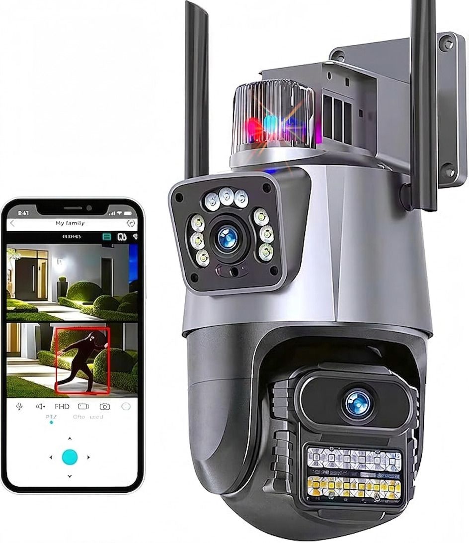 Divine creation Smart Wifi CCTV Camera with AI Human Detection and Alerts Security Camera-picture-37