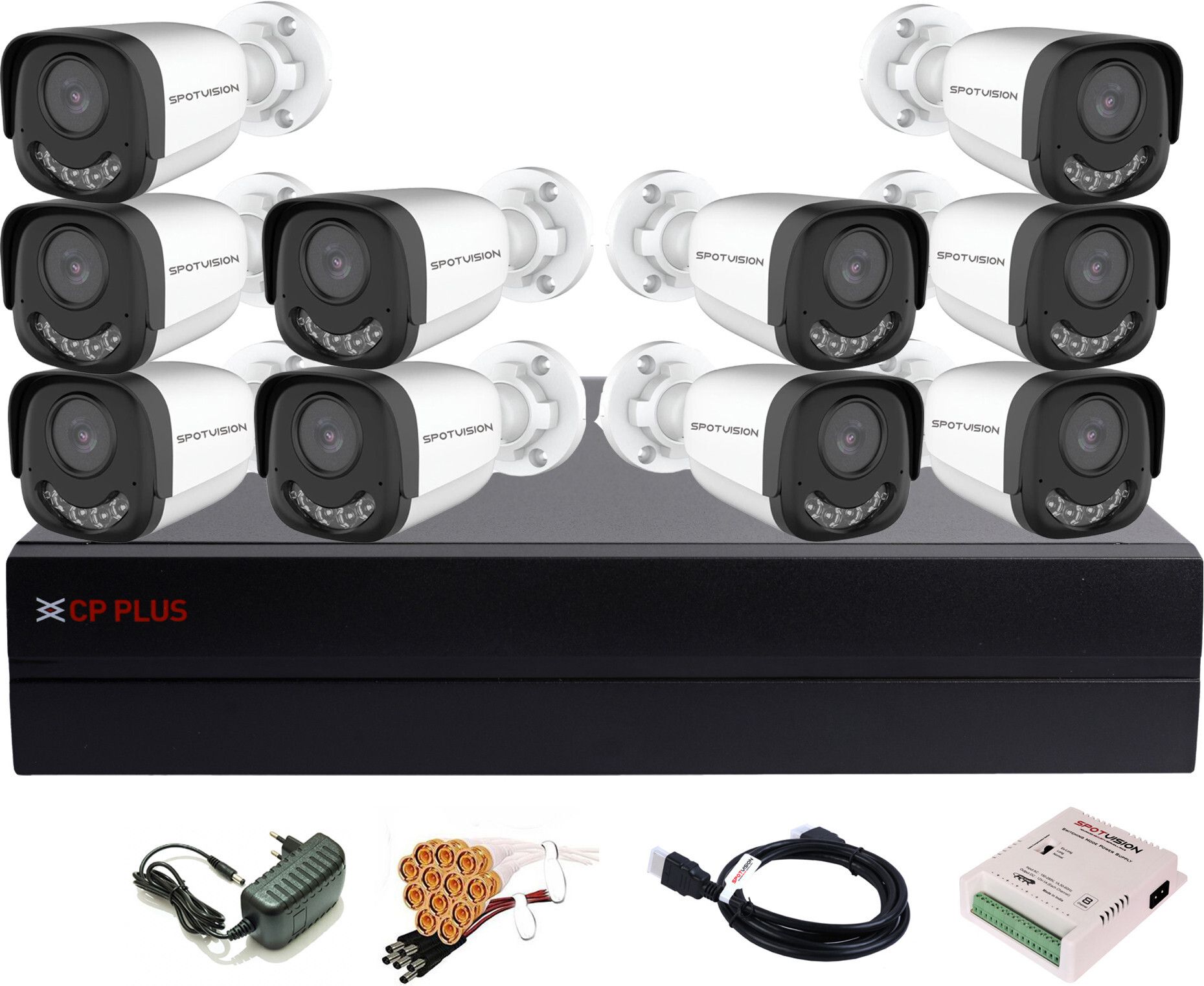 CP PLUS 16 Channel HD DVR 1080P,2.4MP ADVANCED Color Nightvision Outdoor Camera,CPAR-505 Security Camera-picture-24