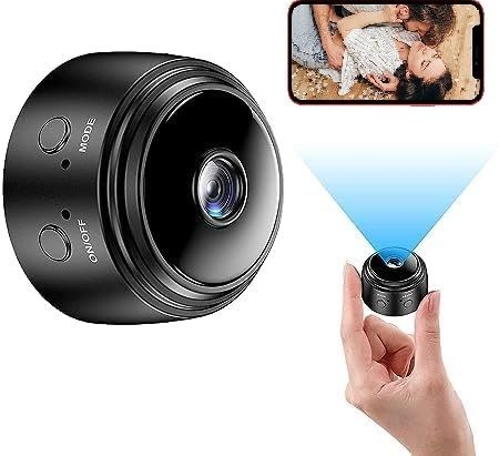 Bzrqx MINI CAMERA 080P WiFi Nanny Cam Indoor Outdoor Home Small Security Camera Sports and Action Camera-image-3