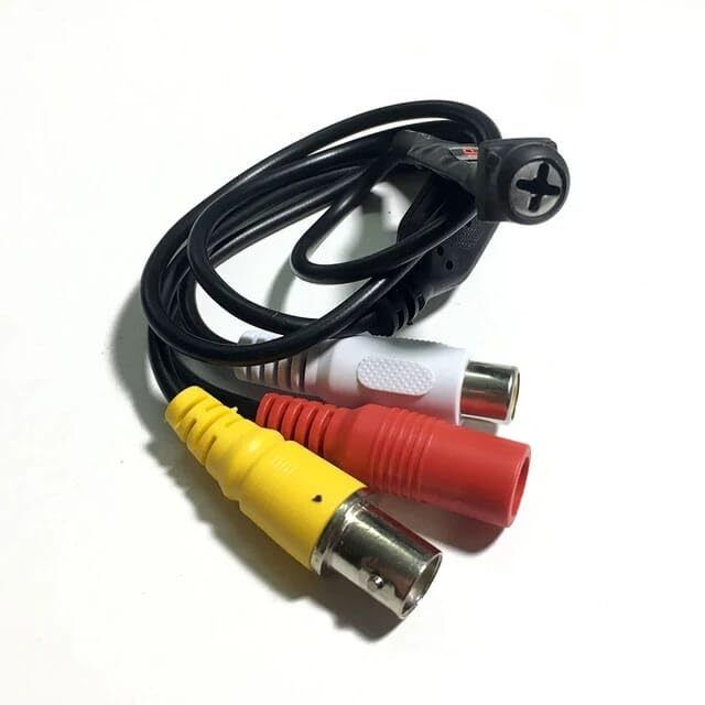 MSTECH PINHOLE IR503 Spy Hidden Camera HD Portable Small CCTV Button Screw Cam SAL 3.5-5 mm Camcorder Camera