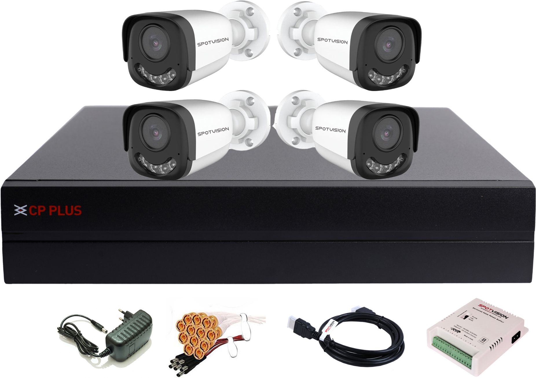 CP PLUS 4 Channel HD DVR 1080P,2.4MP ADVANCED Color Nightvision Outdoor Cameras,CPAR-525 Security Camera-image-18