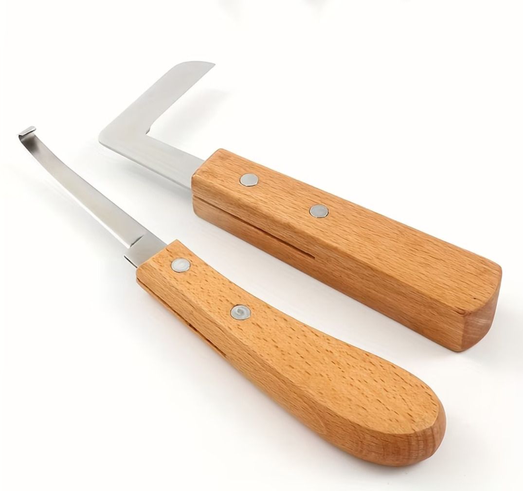 4 PCS Hoof Trimming Tool Set Horse Hoof Care Kit