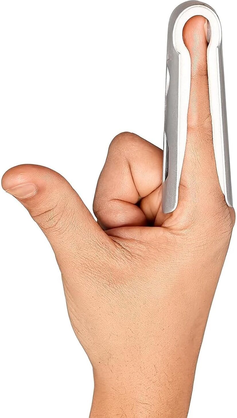 sai Adjustable Finger Splint Brace for Pain Relief Injury Recovery Support Hoof Tester-picture-34