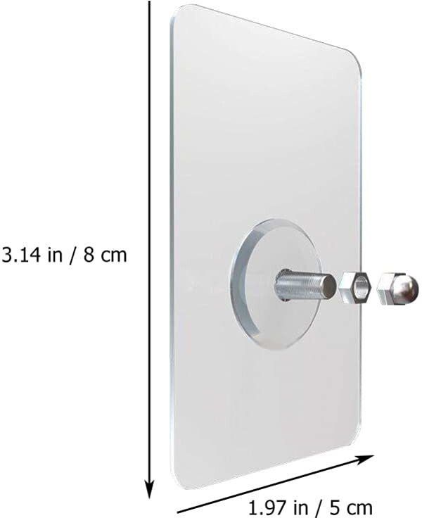 shreejee Glossy Shower Rod Hook-picture-24