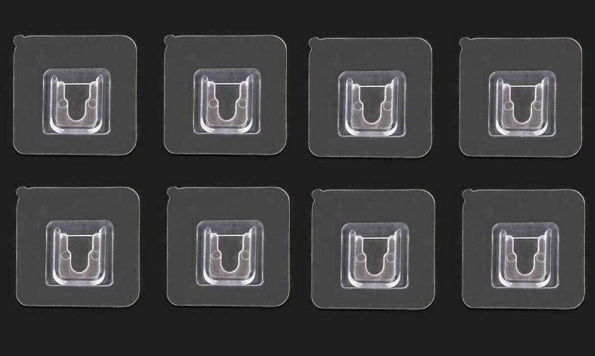 10 Pis Self Adhesive Wall Hooks 10kg Weight Max Self Adhesive Hook 10