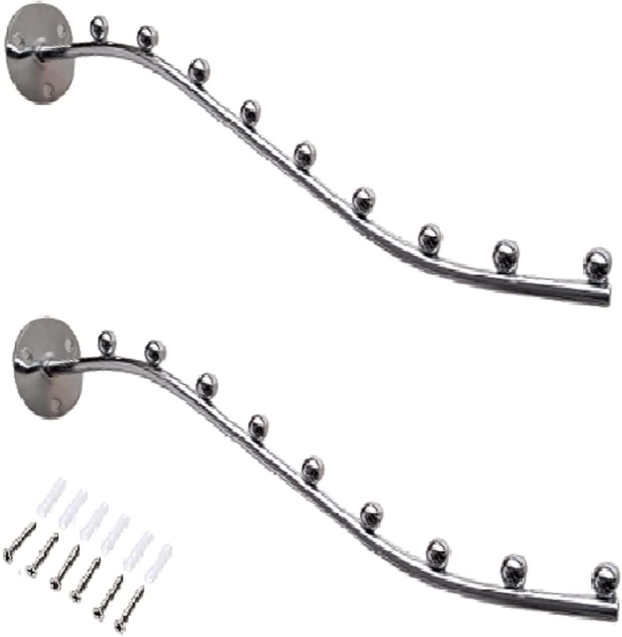 9 pin wall drope hanger for multipurpose- metal swivel hook 9