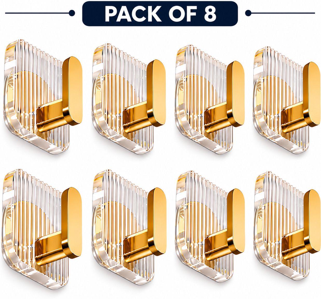 Self Adhesive Towel & Wall Hooks – Waterproof Multipurpose Hooks Hook 1-image-10