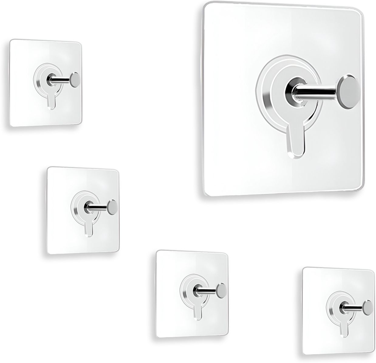 daluci Strong Adhesive Photo Frame Wall Hooks Sticky Hanger Holder for Home Hook 5-picture-18