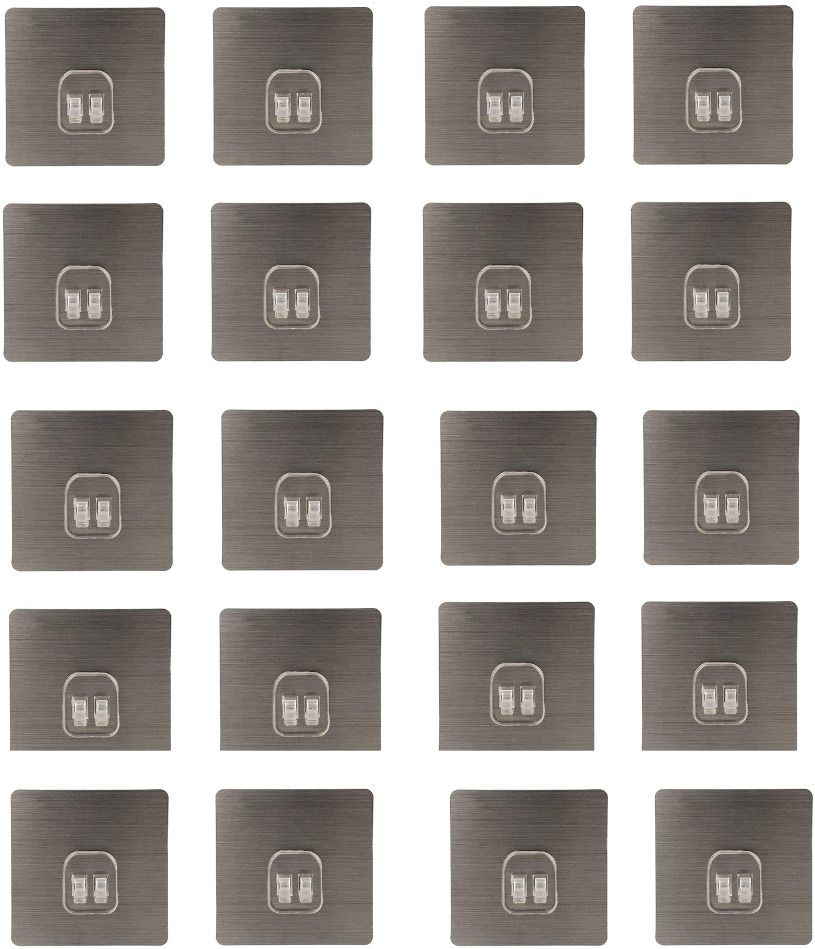 luxera Self Adhesive Magic Wall Hanging Stickers Hooks for Bathroom Hook 1-picture-10